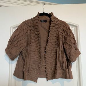 BCBG Brown Fall Jacket. Size medium. Condition: Great